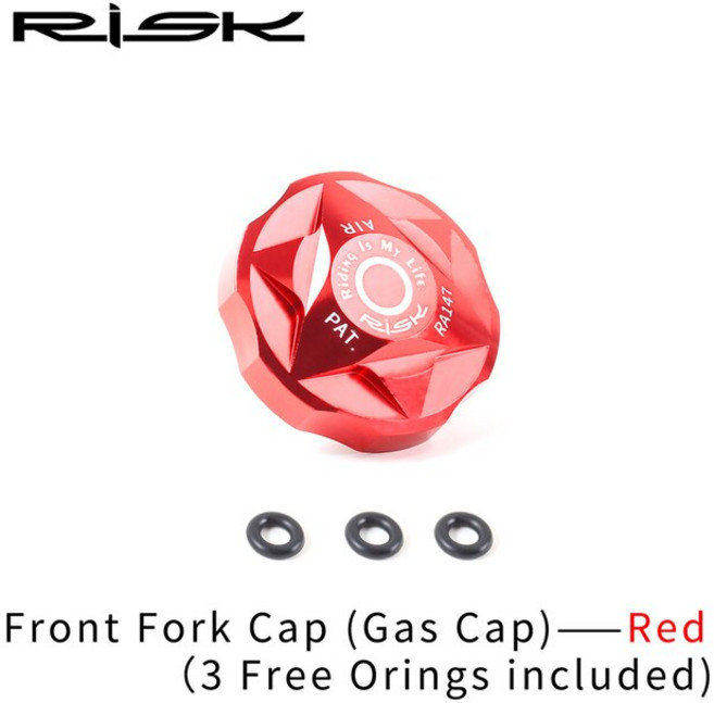 위험 자전거 서스펜션 포크 캡 알루미늄 합금 숄더 커버 MTB 도로 에어 프로텍터 방진 캡 부품, 1개