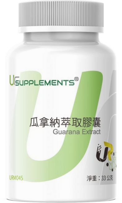UrSUPPLEMENTS 瓜拿納萃取膠囊, 1個, 60份