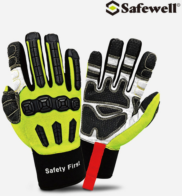 일광아이에스 SIR-13 Impact Reduction F형, 세이프웰 협착저감장갑 SIR-13 (F형)_L, 1개