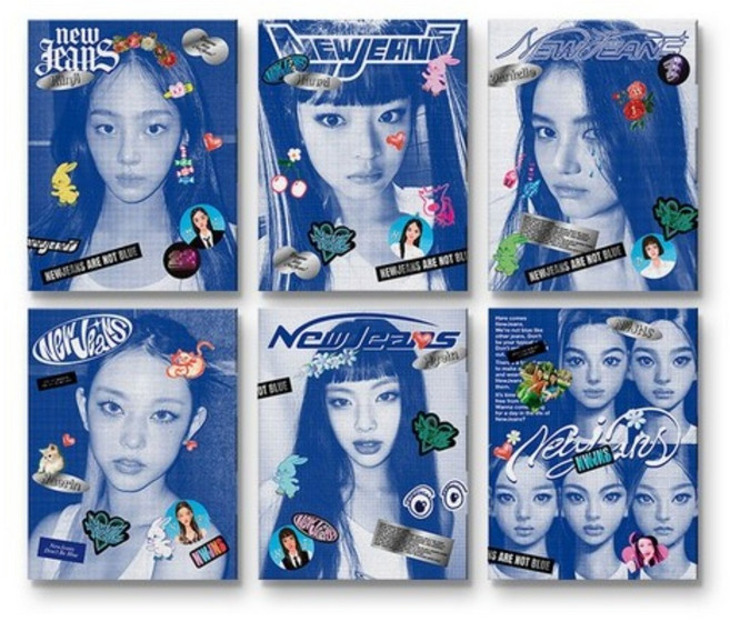 뉴진스 앨범 NEW JEANS 1집 미니 데뷔 블루북 어텐션 예약 CD, 블루북 혜인 버전