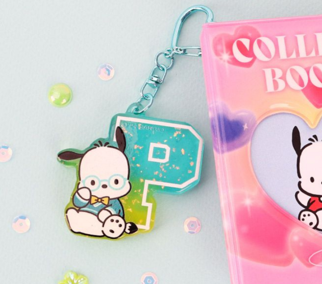 포차코 이니셜 키링/가방고리 열쇠고리