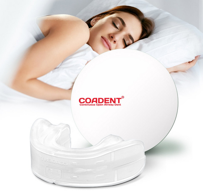 코골이 수면무호흡증 민폐방지기구 코어덴트 여성 코골이심한분 양압기 대용 여행 필수품, 1개