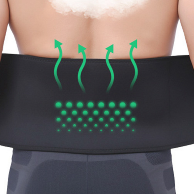 기본형허리복대 천장관절벨트 곡선견인기 보호대, 1개