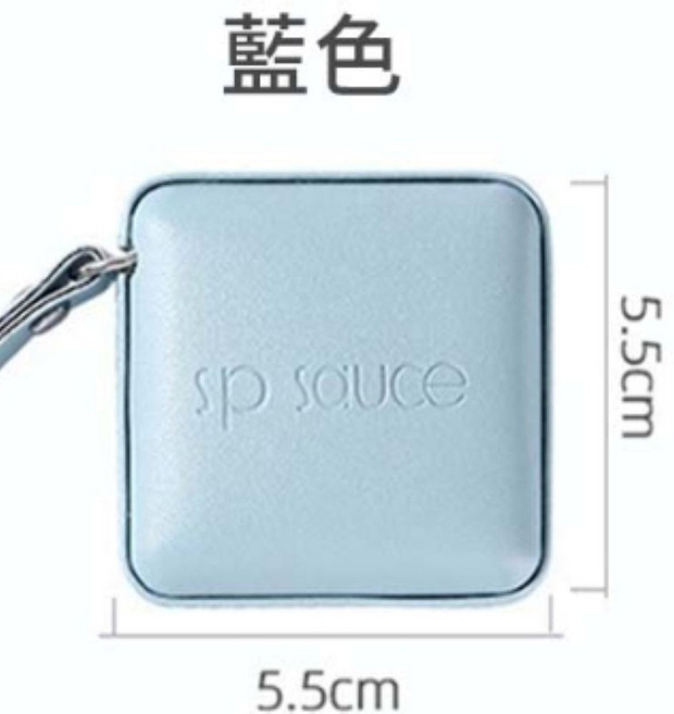 SP sauce 皮質 伸縮 迷你 裁縫捲尺 隨身, 1個