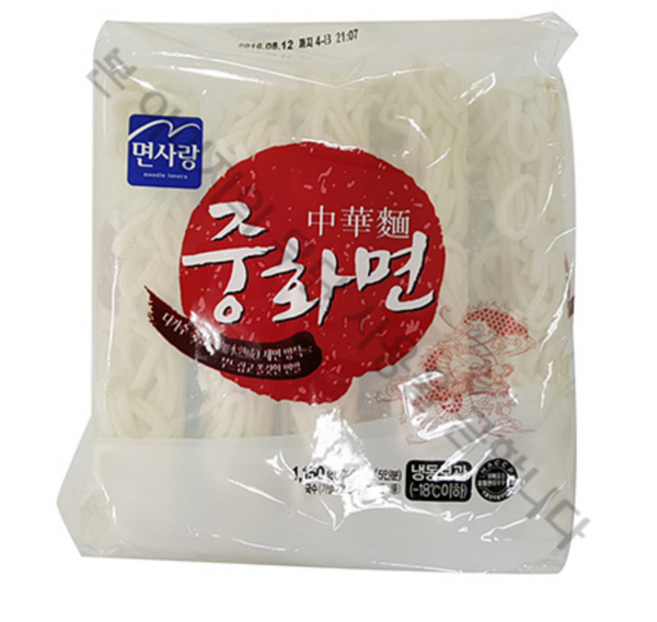 면사랑 냉동 중화면, 1.15kg, 5개