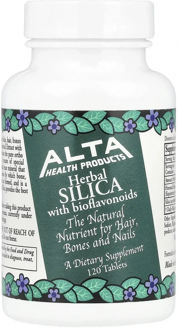 Alta Health 바이오플라보노이드 함유 허브 실리카 120정, AltaHealth바이오플라보노이드함유허브실리카120정, 1개 - 쿠팡