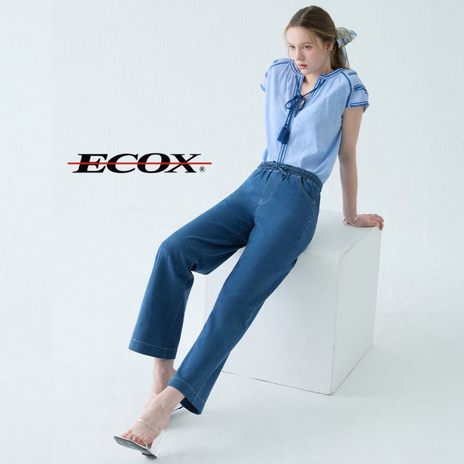 에콕스 여성 라이트 데님