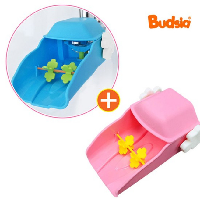 1+1 물레방아 유아용 수도꼭지, 베이비핑크2개