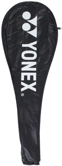 배드민턴 라켓 풀케이스 헤드 풀커버 가방, 블랙, 1개