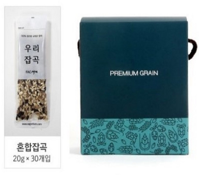 국내산 우리잡곡 혼합곡 잡곡스틱 선물세트 /명절선물 판촉선물 영양잡곡 답례품 돌 결혼식 팔순 개업식 주주총회 잡곡세트, 1세트, 600g