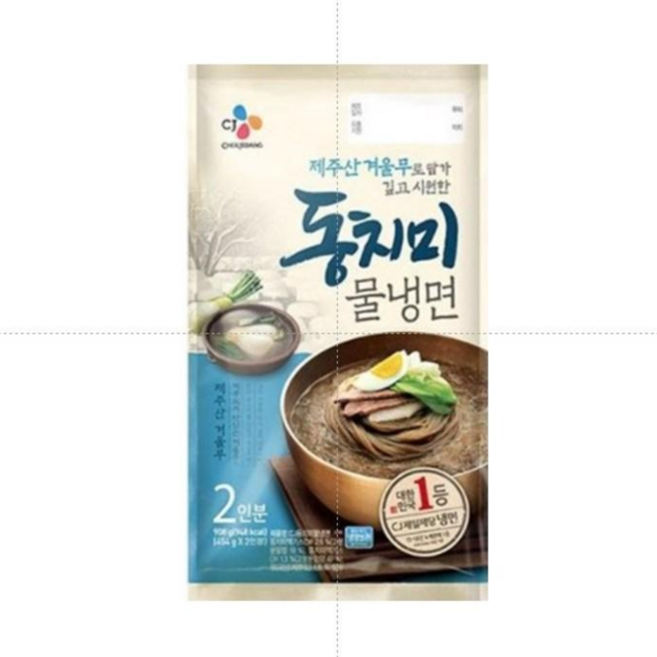 (냉장)CJ제일제당 동치미물냉면 2인분, 908g, 1개