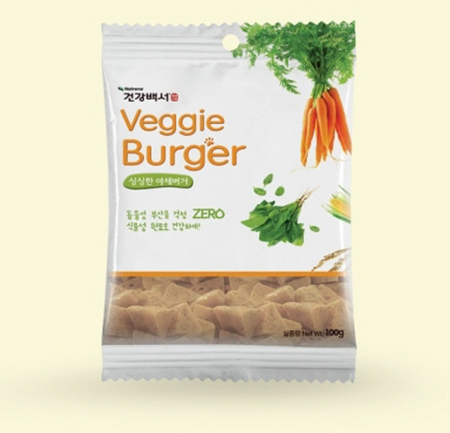 건강백서 베지버거 100g x 11개