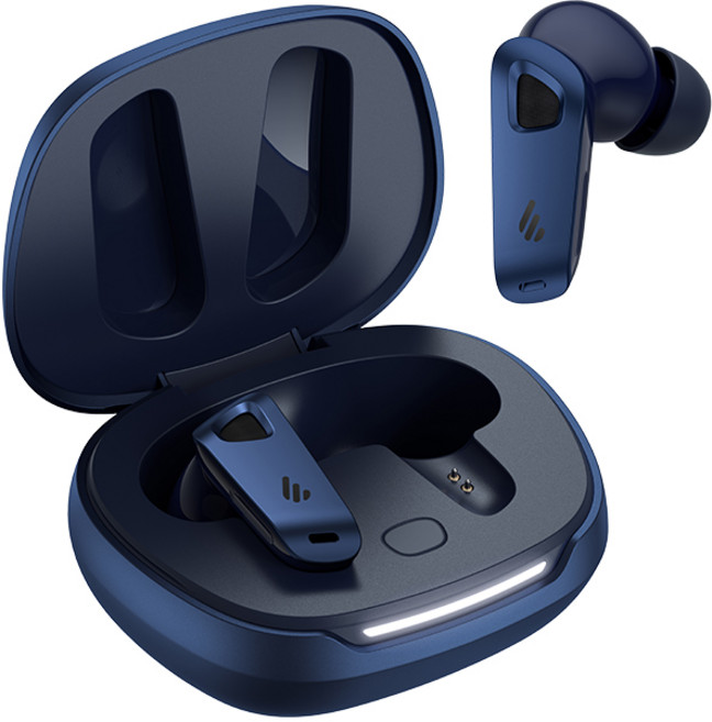 에디파이어 블루투스5.4 무선 노이즈 캔슬링-50dB 4+4MIC+AI IP54 방수방진 이어버드 NeoBuds Pro 3, 블루