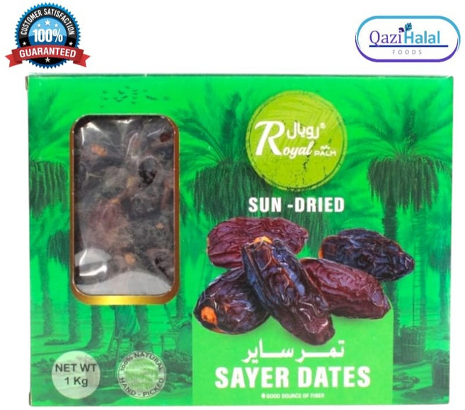 Royal Sayer Dates 1kg 로열 사이어 대추야자 1kg, 1개