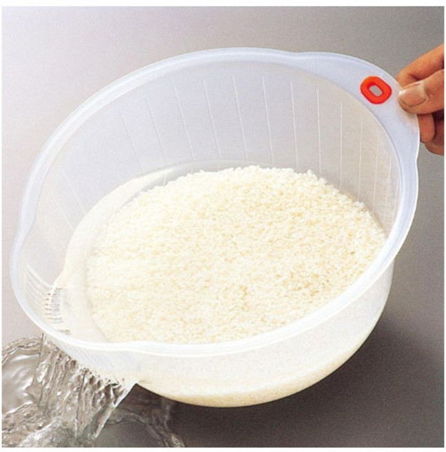 일본 쌀볼 5~7인용/쌀그릇/쌀바구니/쌀씻기, 1개