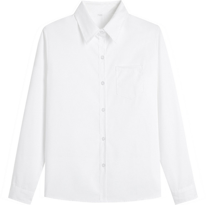 白襯衫女短袖夏季學院風jk白色襯衣內搭打底畢業學生班服校服上衣