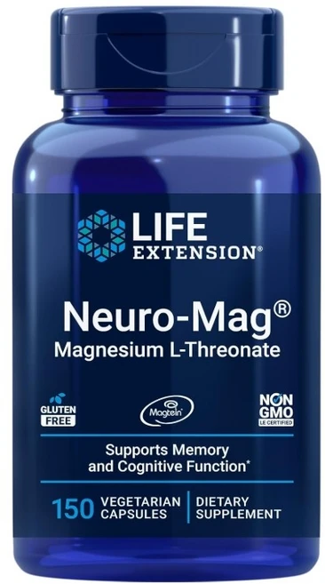 Life Extension Neuro-Mag 마그네슘 L-Threonate 150정, 1개 - 쿠팡