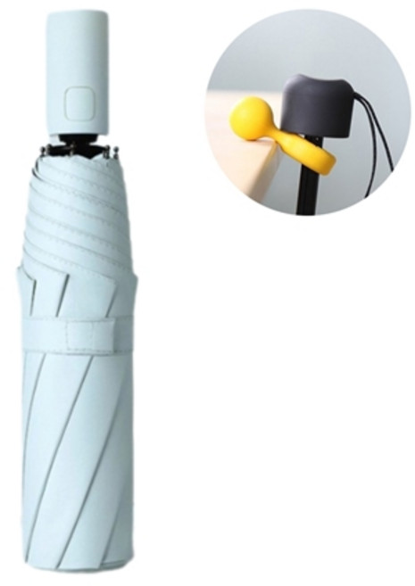 보나라온 튼튼한 접이식 3단 자동 우산 +우산거치대