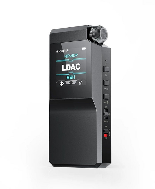 FiiO BTR17 블루투스 5.4 USB 밸런스 THX ES9069Q, Black, B. 검은색