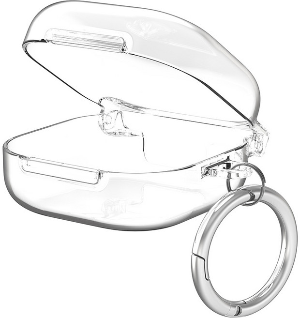 삼성 갤럭시 버즈4 버즈4프로 케이스 클리어 투명 케이스, 1개, 투명=(GP-FPR640KDBTK), 클리어케이스