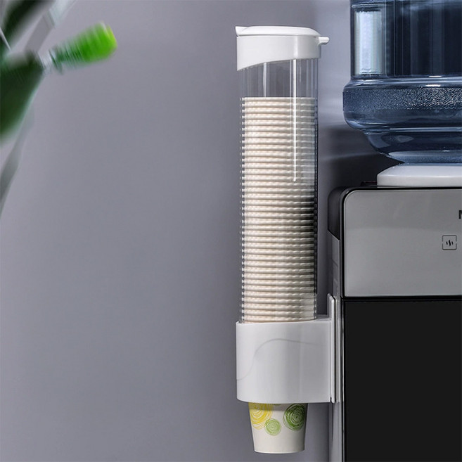 뉴프렐류드 종이컵 디스펜서 부착형, 화이트, 1개