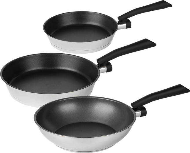 알텐바흐 디펜더스 스테인레스 후라이팬 24팬+28팬+28웍 3종세트, 1세트