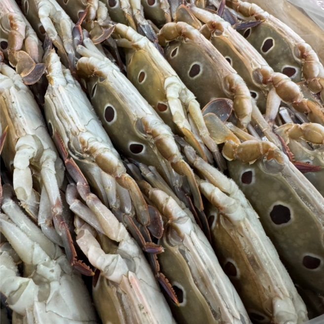 냉동 삼점게 80/100 3kg 6kg 숫게, 1개