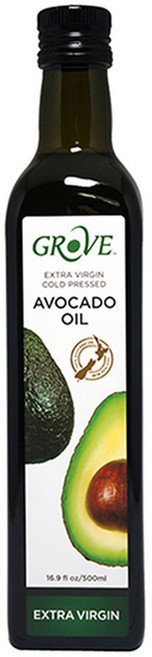 그로브 냉압착 아보카도오일 엑스트라버진 비정제 뉴질랜드산 500ml, 1개