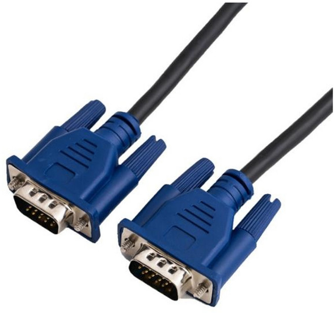 IT 컴퓨터 LCD 모니터 RGB VGA 케이블 (Full HD), 1개, 1.5m