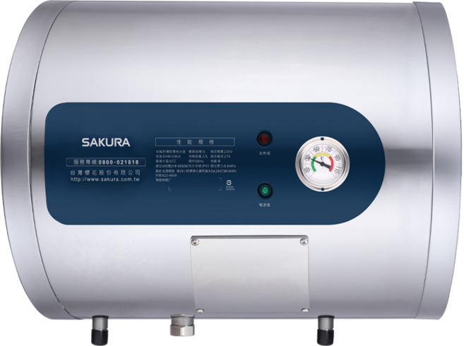SAKURA櫻花電熱水器 恆溫節能不鏽鋼外殼 多重安全保護 即熱式, EH0630AL6橫掛式