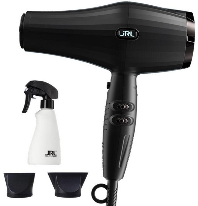 Valera Salon 발레라 스위스 초경량 전문가 헤어 드라이어 Pro 5000 eQ, 블랙 JRL 물병, 기본 모델명/품번