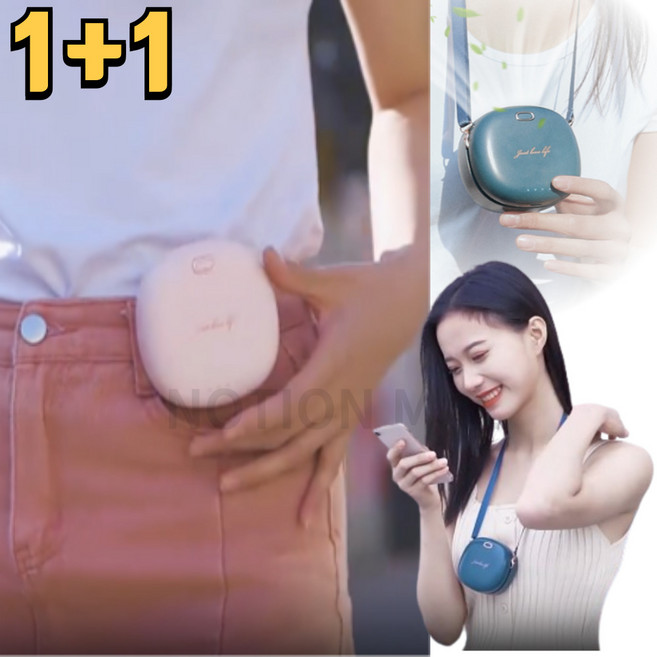 블노션 허리선풍기 목선풍기 넥선풍기 넥풍기, VD50핑크, VD50핑크