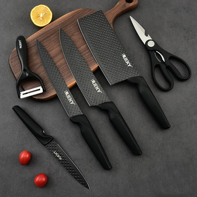 DND마켓 주방 칼 6종세트 스덴 고급형 (주) 존글로벌, 1세트, 여러가지