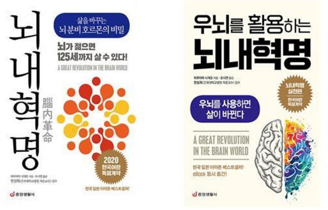 뇌내혁명 ＋ 우뇌를 활용하는 뇌내혁명 세트(전2권)