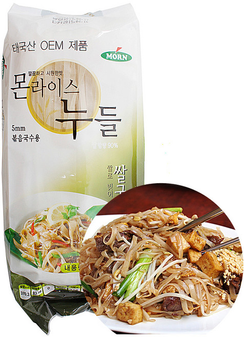 몬 라이스누들 5mm, 250g, 3개