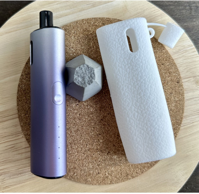 레더크레프트 아보카도베이비프로 전용 실리콘 케이스 위생캡덮개 포함, 풀화이트, 1개