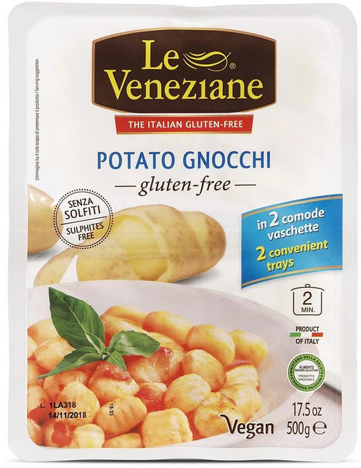 Le Veneziane 르베네치안 감자뇨끼 Gluten Free Potato Gnocchi 500g, 1개