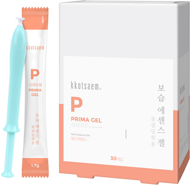 꽃샘 프리마젤 여성 청결제 보습젤 이너케어 Y존 에센스 1.7gx30개입, 1.7g, 30개