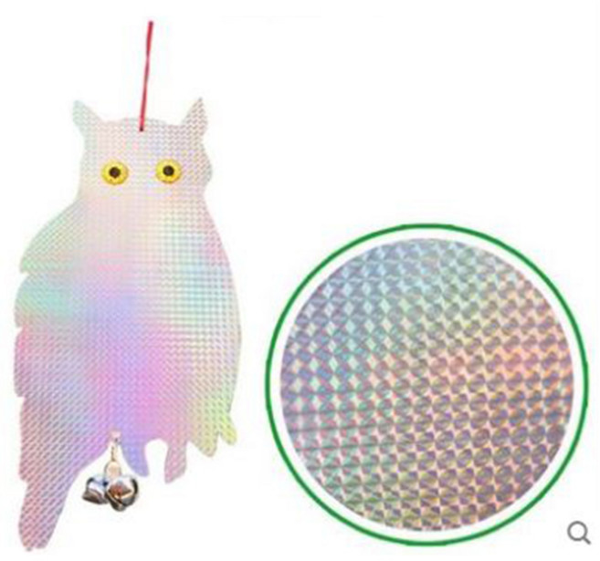 도매창고 부엉이 홀로그램1p 트윈 홀로그램 농작물보호 조류퇴치기 새퇴치 허수아비 산짐승 버드스파이크 새똥 새쫓기 유해조류 조류퇴치용품, 부엉이 홀로그램-1p, 1개