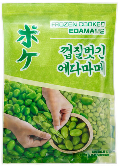 냉동야채 탈피 에다마메 샐러드용 자숙콩, 1개, 1kg