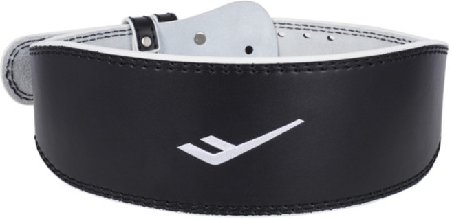 프로스펙스 스트렝스 가죽 헬스 리프팅 벨트, Black, 1개