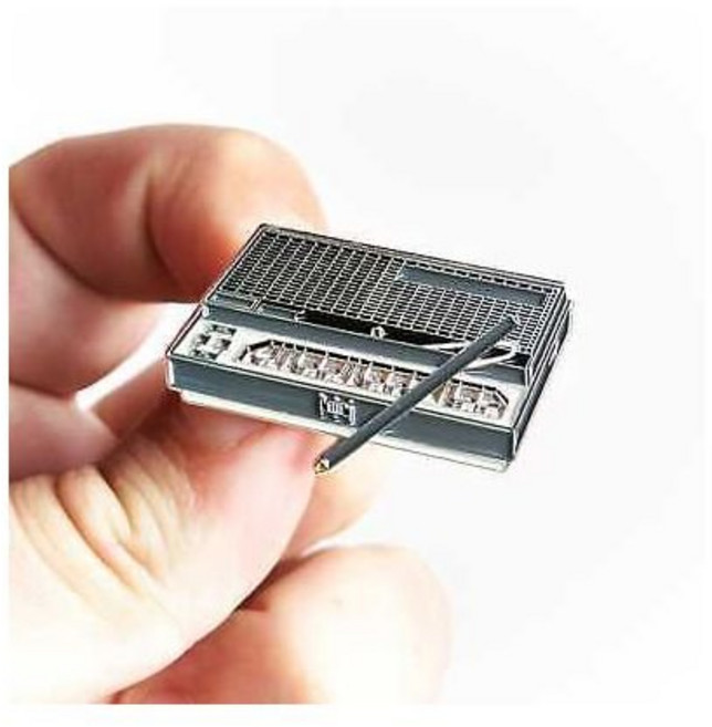 스타일로폰 스타일폰 레트로 포켓 신디사이저 핀, 1개