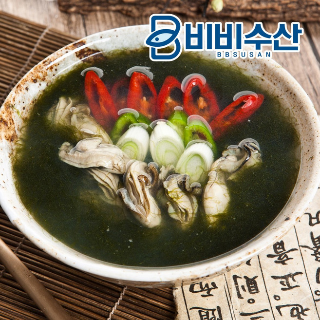 비비수산 깔끔한맛과 개운한맛이 더해진 가마솥 매생이굴국 2pack, 1개, 500g