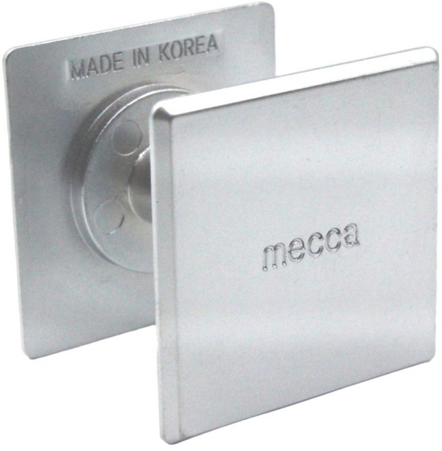 보조키구멍 마개 외시경 현관문 열쇠구멍마개 홀컵 매꾸라, 사각 크롬, 1개