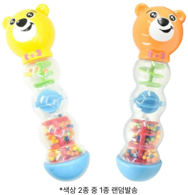 오즈토이 곰 모래시계 마라카스, RANDOM (랜덤발송), 3개