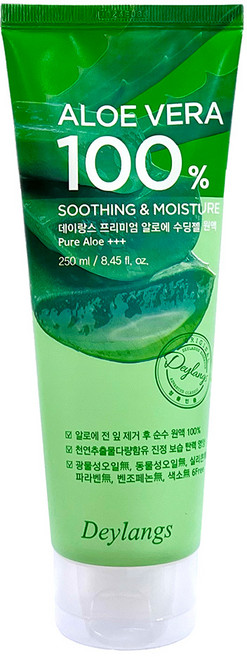 데이랑스 프리미엄 알로에 수딩젤 100 튜브형, 1개, 250g