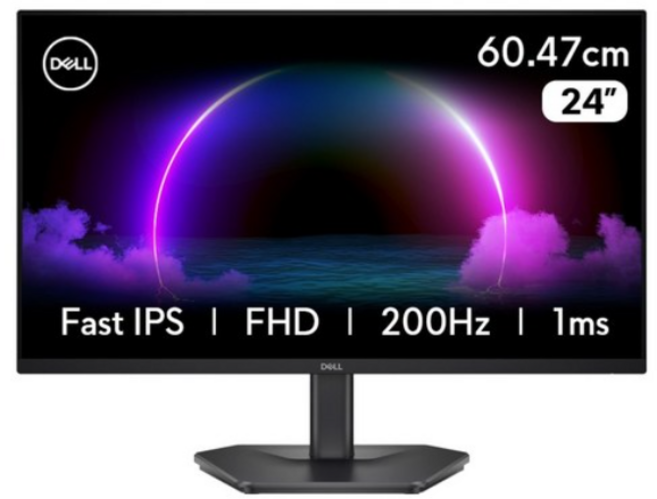 델 FHD 200Hz 1ms IPS 게이밍 모니터, 60.47cm, SE2425HG(블랙콤비)