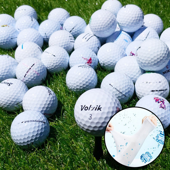 [로스트볼 700여곳 납품업체] A+급 브랜드 혼합 대량 패키지, 1개, 100개입, [로스트볼] A급 브랜드 대량 패키지 화이트