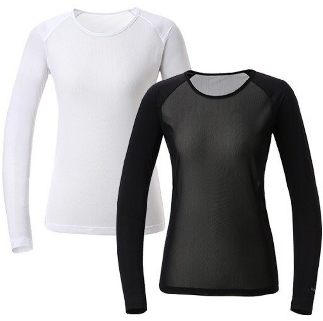 선덜랜드 시즌특가 선덜랜드 여성 라글랑 메쉬 냉감 티셔츠 - 16022IW25