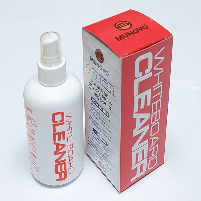 화이트보드 크리너 250ml/ 문교 사무용 스프레이세정제 학교 학원 사무용품